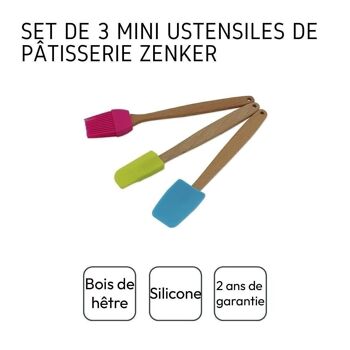 Kit de 3 ustensiles de pâtisserie Zenker 4