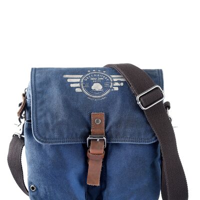 Vintage Aviator Shoulderbag blue 5896-27