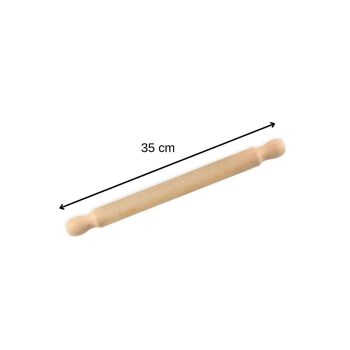 Rouleau à pâtisserie en bois certifié FSC 35 cm Zenker Smart Pastry 3