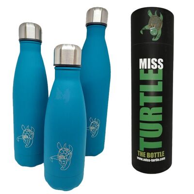 Insulated Water Bottle - Turquoise No Fuss - 350ml