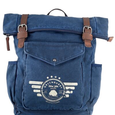 Vintage Aviator Backpack blue 5897-27