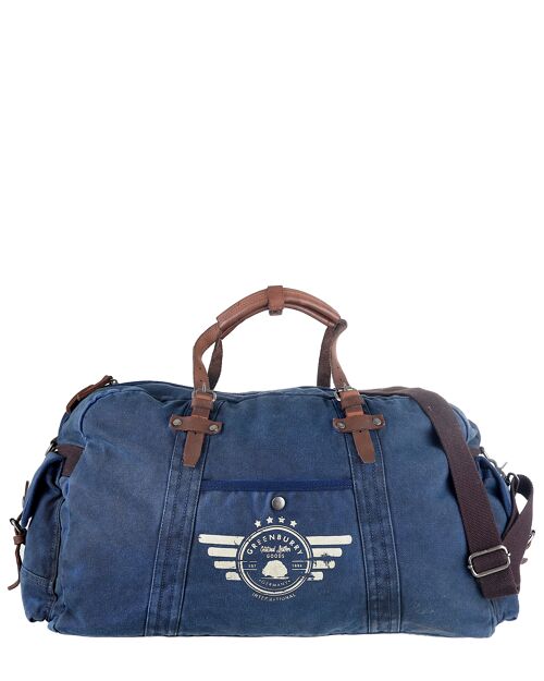 Vintage Aviator Travelbag blue 5899-27