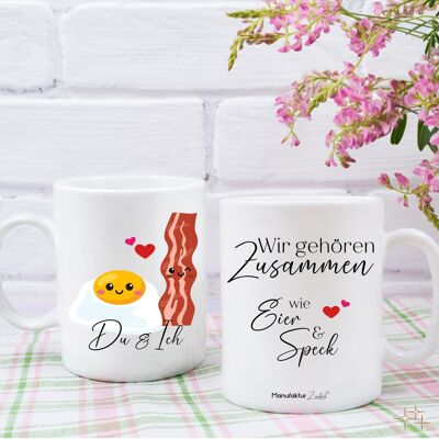 Cup - eggs and bacon