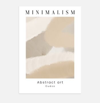 Affiche Poster - Art Abstrait Minimalism 1