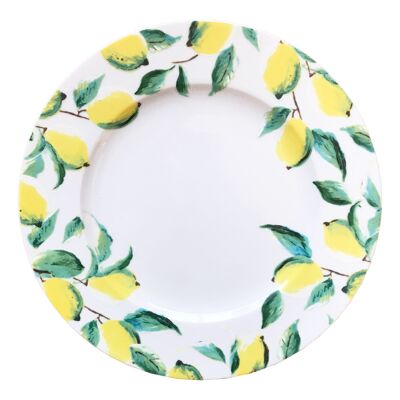 Dinner plate Citroen Amalfi Coast Lemons