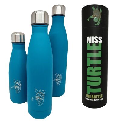 Insulated Water Bottle - Turquoise No Fuss - 500ml