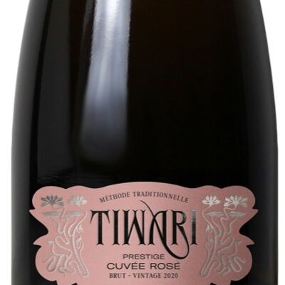 Tiwari Prestige Cuvée Rose - Brut Nature 2020 - Methode Traditionnelle