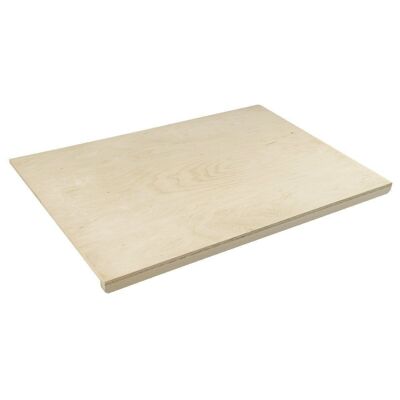 Schneidebrett aus Holz mit rechteckigem Rand 60 x 40 cm Zenker Smart Pastry