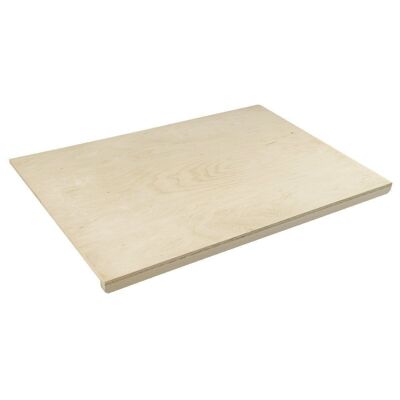 Wooden chopping board with rectangular edge 60 x 40 cm Zenker Smart Pastry