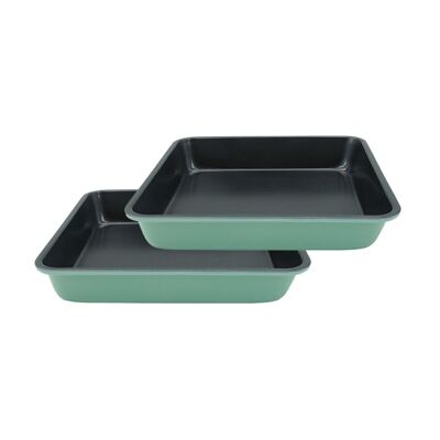 Set de 2 moldes para brownies 21 cm Zenker Smart Pastry