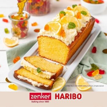 Moule à cake 25 cm avec emporte-pièce Zenker Haribo 5