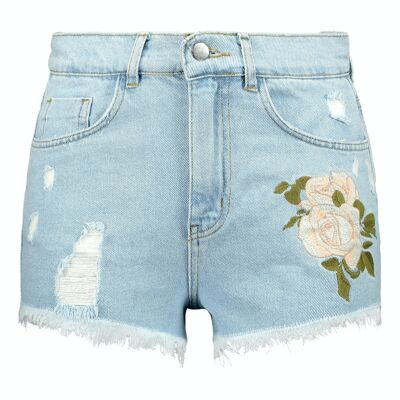 La Vie en Rose Denim Shorts