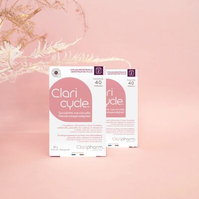 Claricycle Menstrual Sensitivity - Schmerzhafte Menstruation - Hergestellt in Frankreich