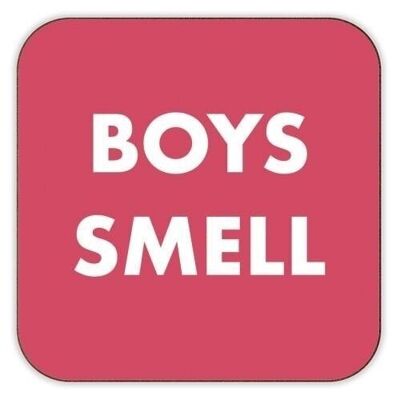 Sottobicchieri 'BOYS SMELL' di Card and Cake