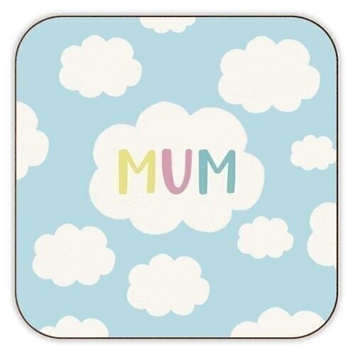 Coasters 'For Mum: as lovely as a fluffy