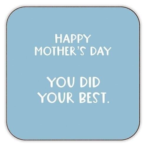 Coasters 'For Mum: Happy Mother's Day yo