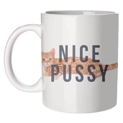 Tazas 'Nice Pussy' de The 13 Prints