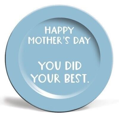 Plates 'For Mum: Happy Mother's Day you