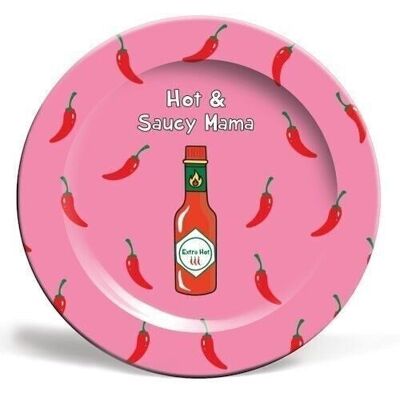 Assiettes 'Hot & Saucy Mama'