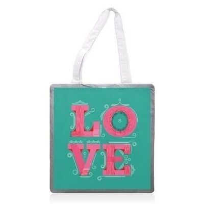 Bolsas tote 'Tipografía LOVE'