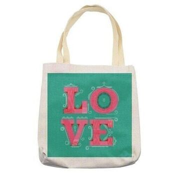 Tote bags 'LOVE Typographie' 2