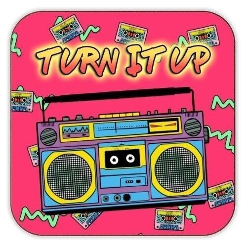 Coasters '80s Boom Box'