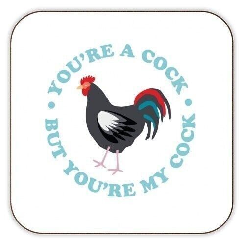 Coasters 'You're a cock but you're my co