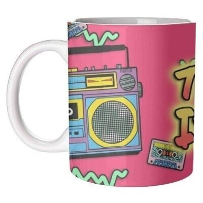 Tazas '80s Boom Box' de Bite Your Granny