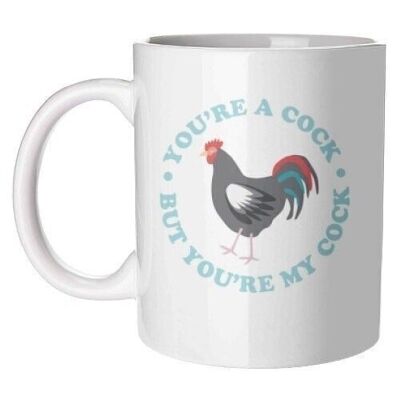 Tazas 'Eres un gallo pero eres mi gallo'