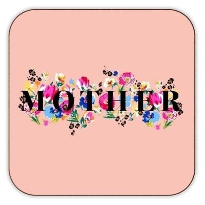 Coasters 'MOTHER' by PEARL & CLOVER