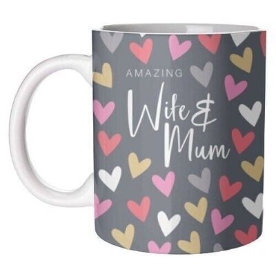 Mugs 'Amazing Wife & Mum'