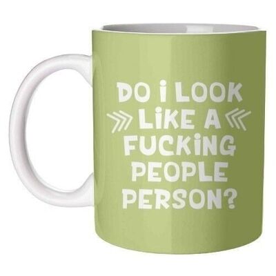 Mugs 'Not a people person funny gift'