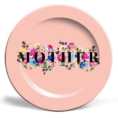 Plates 'MOTHER' by PEARL & CLOVER