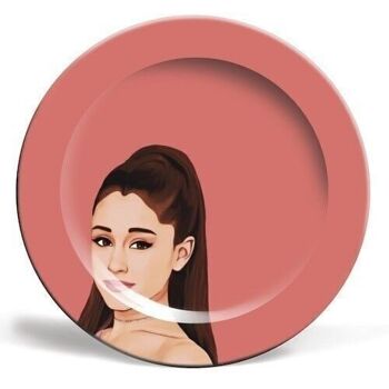 Assiettes 'Icônes de la musique : Ariana Grande' 2