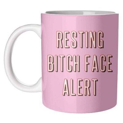 Tassen 'Resting Bitch Face Alert'