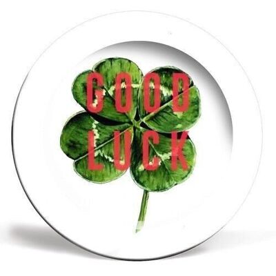 Plates 'Good Luck' by The 13 Prints