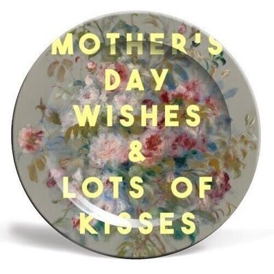 Assiettes 'Mother's Day Wishes & Lots Of Ki
