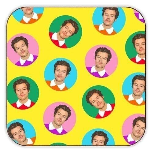 Coasters 'Hazza Balls Yellow'