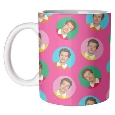 Mugs 'Hazza Balls Pink' par DOLLY WOLFE