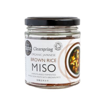 Miso de riz complet non pasteurisé japonais biologique 150g (FR-bio-09)