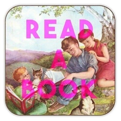 Untersetzer „Read A Book“ von The 13 Prints