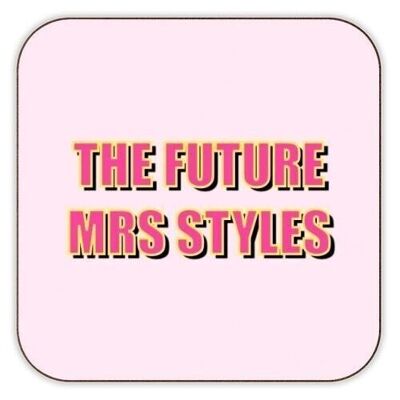Posavasos 'La futura Sra. Styles'