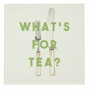 Dessous De Verre "Qu'y a-t-il pour le thé ?" 3