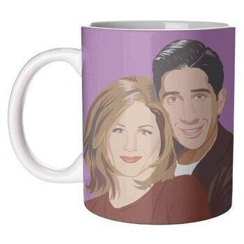 Tasses 'Ross et Rachel de Friends'