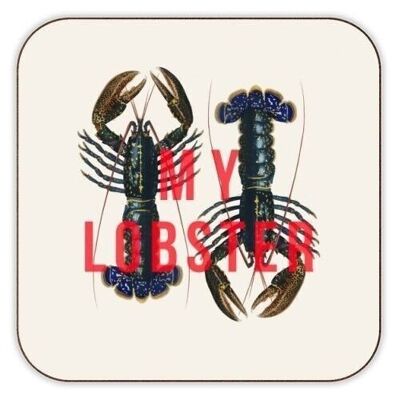 Sottobicchieri "My Lobster" di The 13 Prints