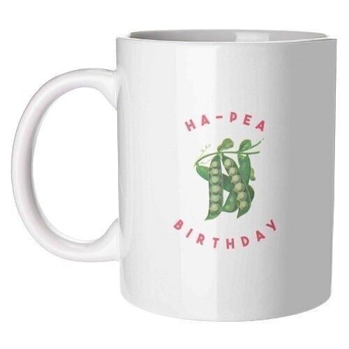 Tassen 'Ha-Pea Birthday' von The 13 Prints