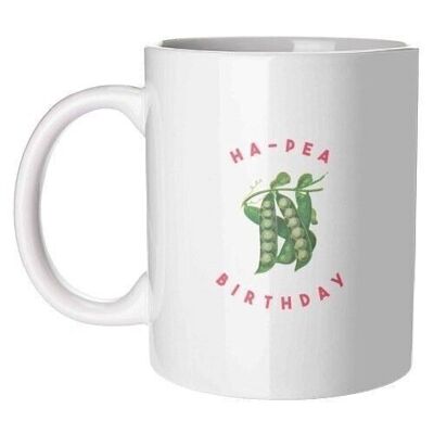 Mugs 'Ha-Pea Birthday' by The 13 Prints