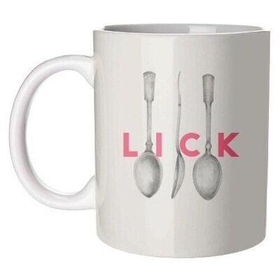 Tazze "Lick The Spoon" di The 13 Prints