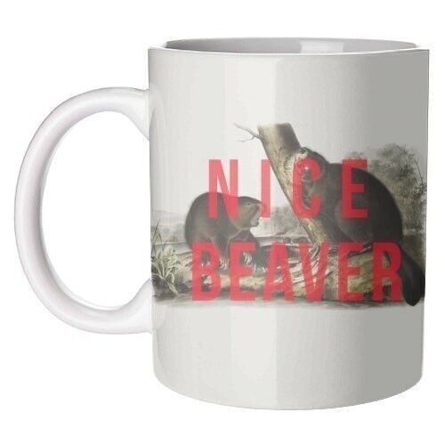 Becher 'Nice Beaver' von The 13 Prints