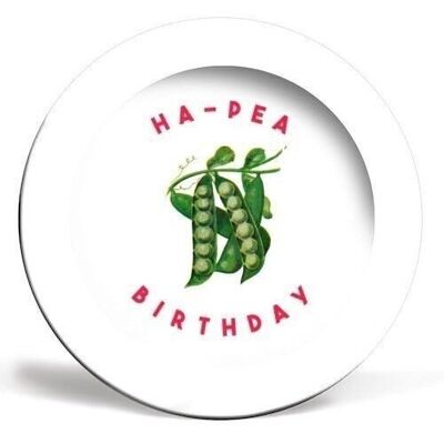 Assiettes 'Ha-Pea Birthday'
